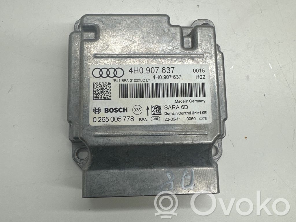 Audi A8 S8 D4 4H ESP acceleration yaw rate sensor 