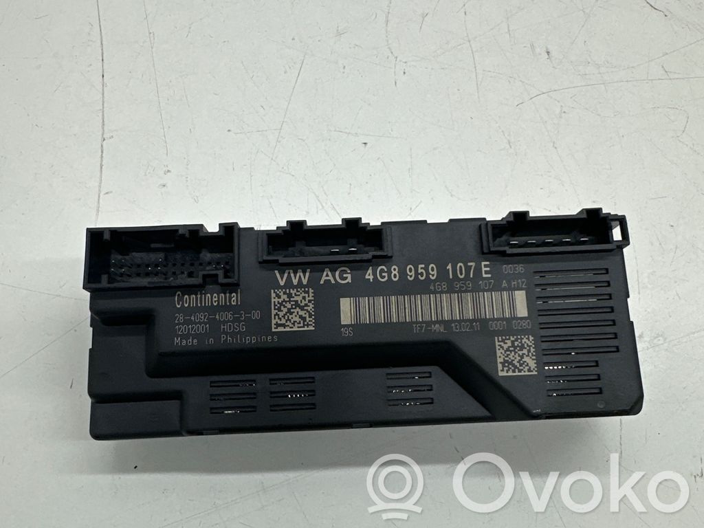 Audi A7 S7 4G Tailgate/trunk control unit/module 