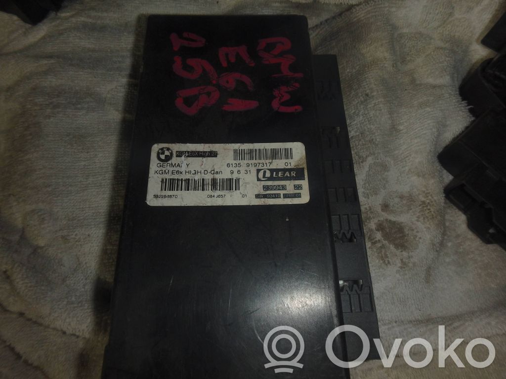 Comfort/convenience module   9197317
