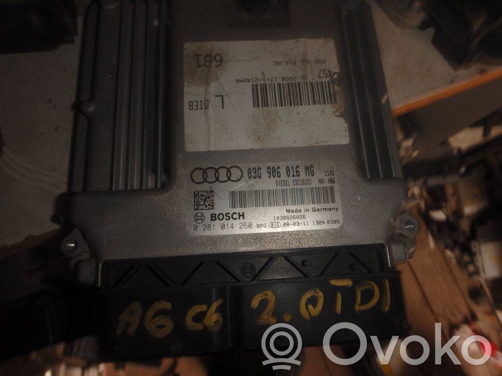 Engine control unit/module   03G906016MG