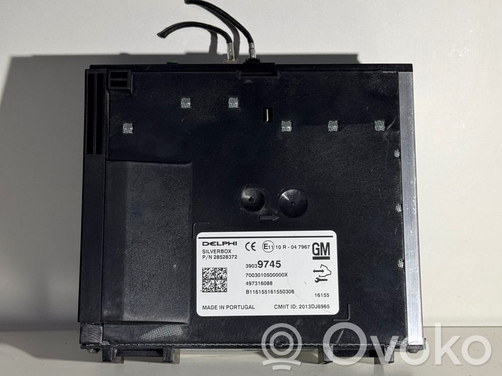 Opel Corsa D Unitate principală radio/CD/DVD/GPS 