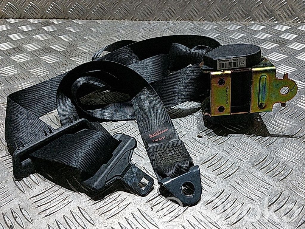 Peugeot 407 Cinturón trasero 