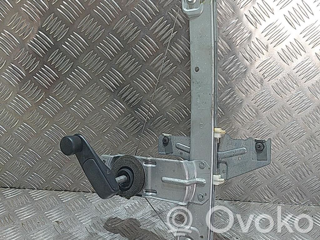Peugeot 207 Ręczny podnośnik szyby drzwi tylnych 