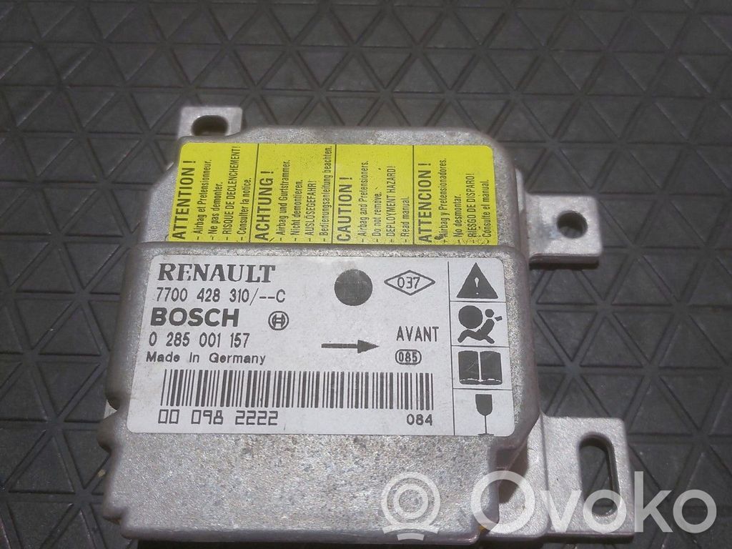 Airbag control unit/module   8200375761