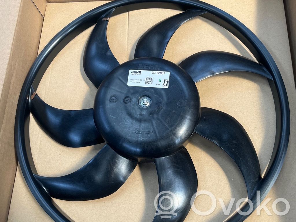 Opel Corsa E Elektrisks radiatoru ventilators 