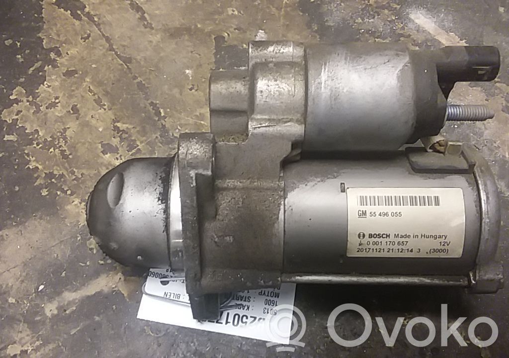 Starter motor   95523406,55496055,95526370