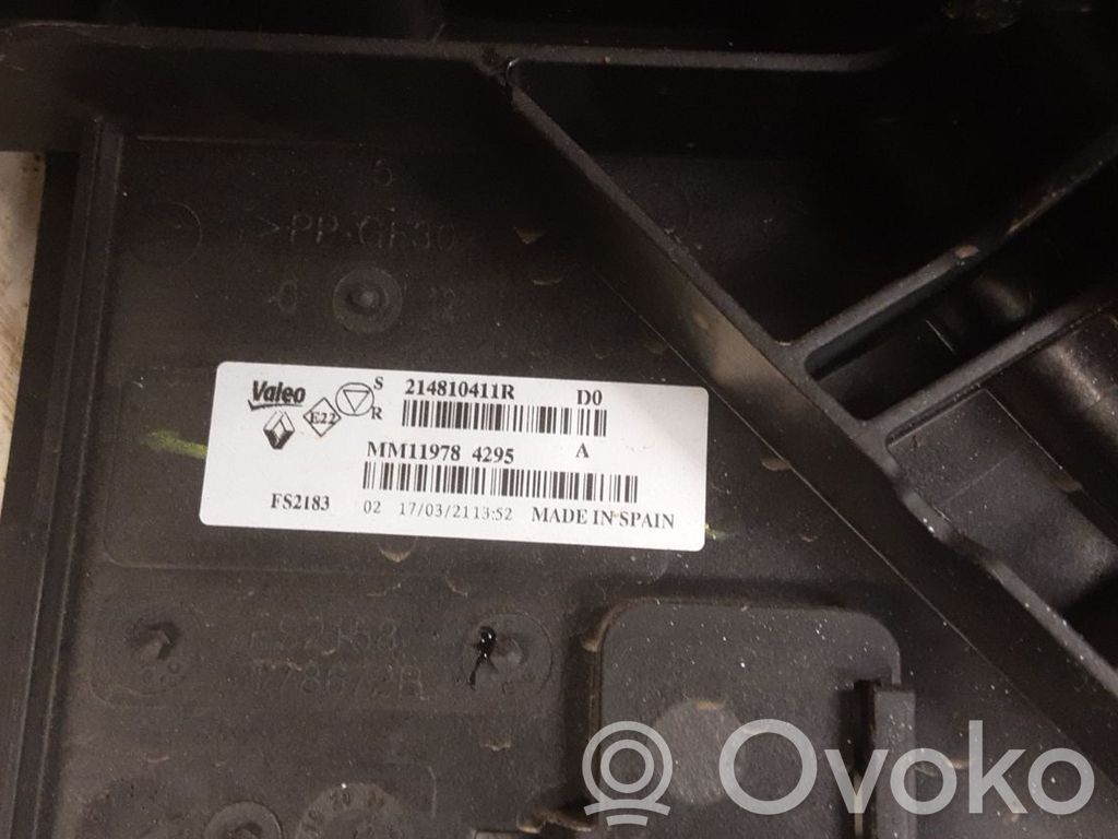 Renault Captur II Elektrisks radiatoru ventilators 
