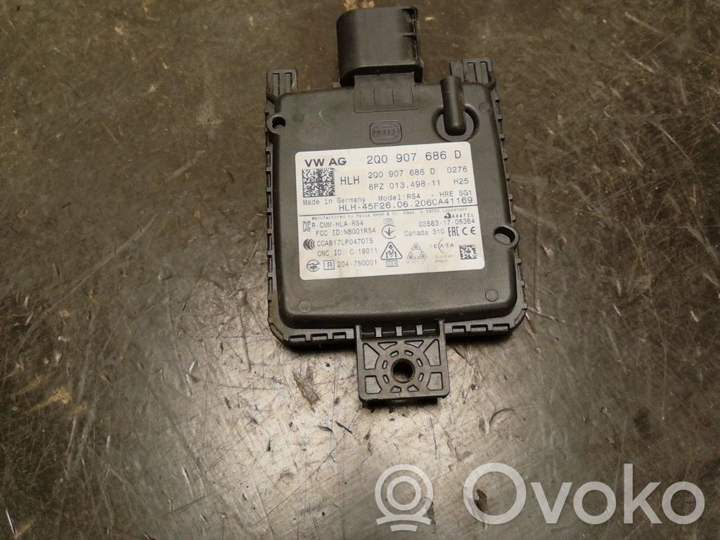 Sensor de radar Distronic   2Q0907686D