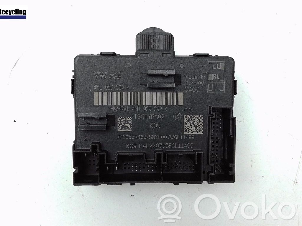 Audi A6 S6 C8 4K Airbag control unit/module 