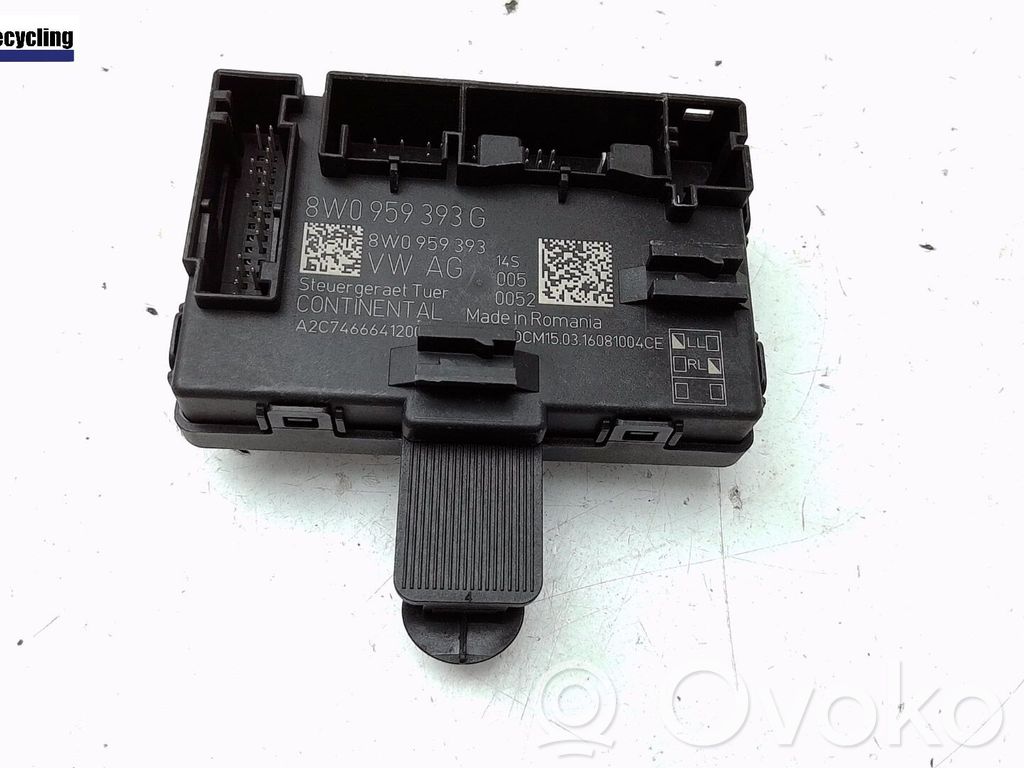 Audi A4 S4 B9 Other control units/modules 