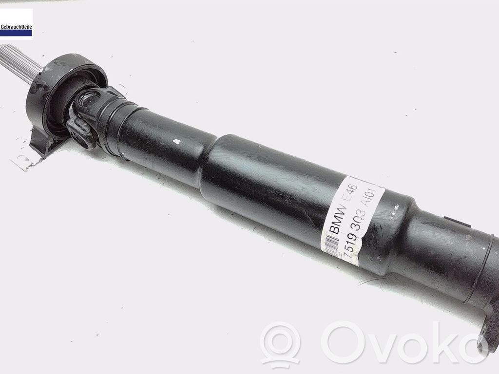 BMW 3 E46 Eje propulsor/eje de transmisión trasero 