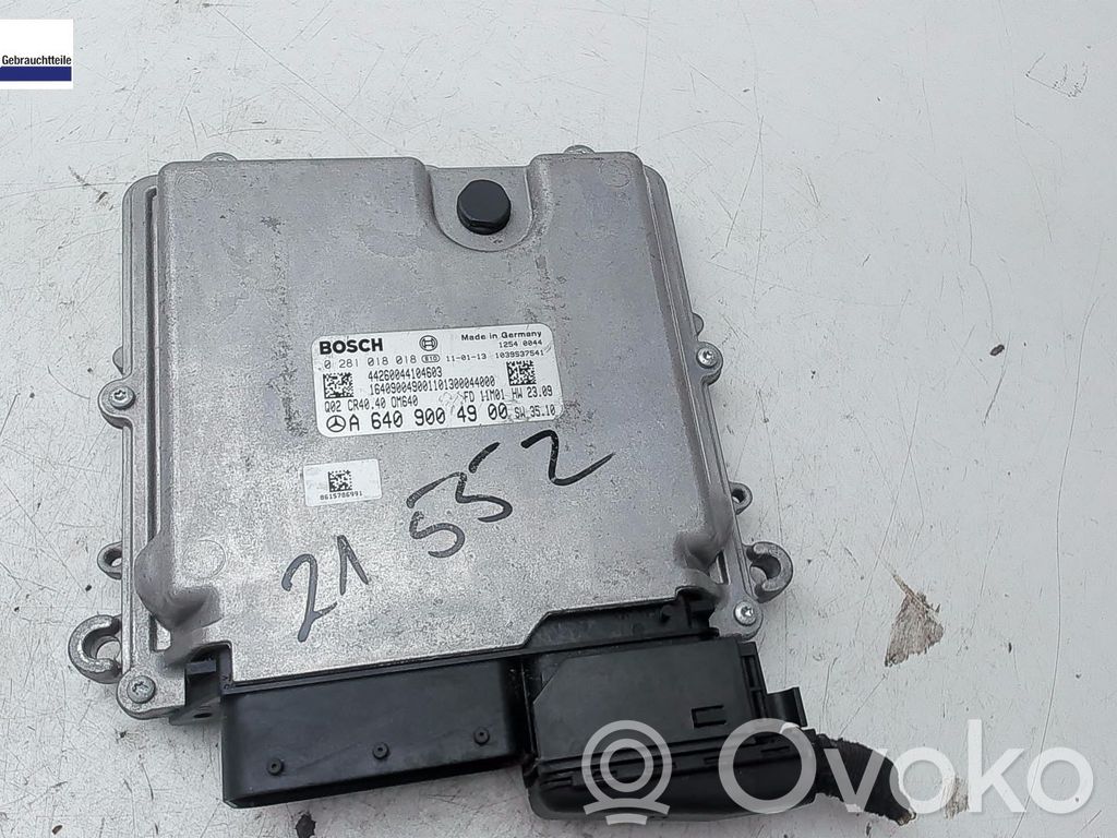 Mercedes-Benz B W245 Engine control unit/module 