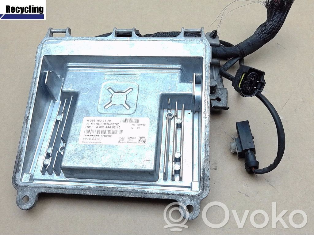 Mercedes-Benz A W169 Sterownik / Moduł ECU 