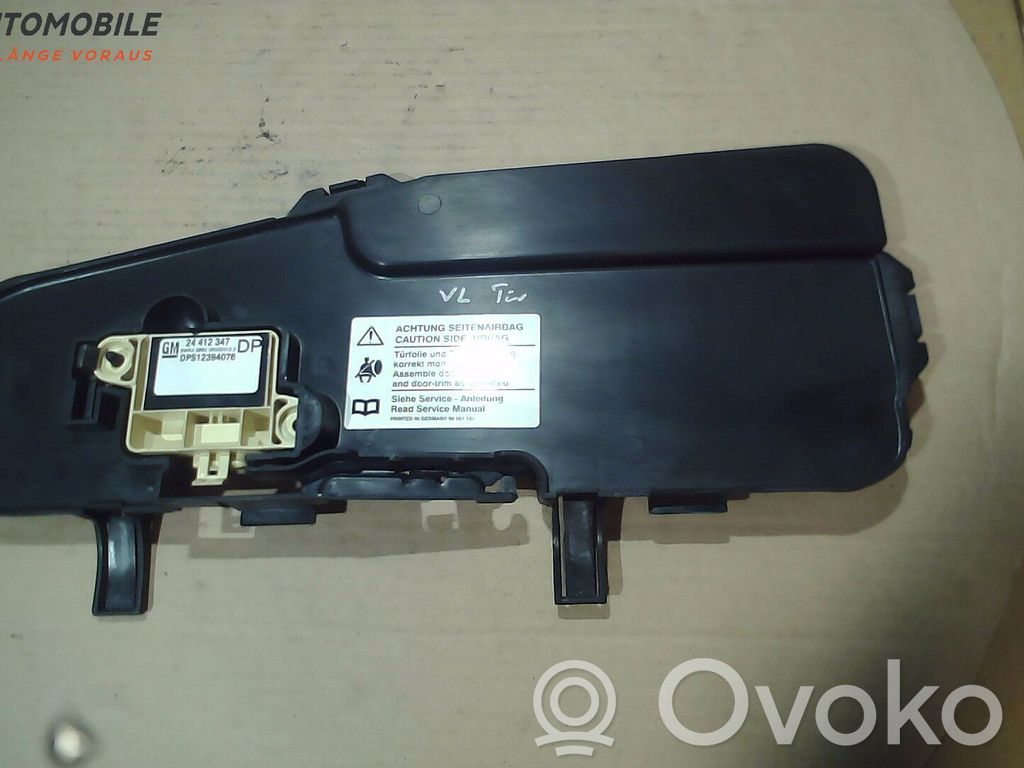 Opel Astra G Airbagsensor Crashsensor Drucksensor 