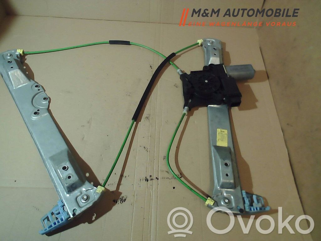 Opel Corsa D Mechanizm podnoszenia szyby przedniej bez silnika 
