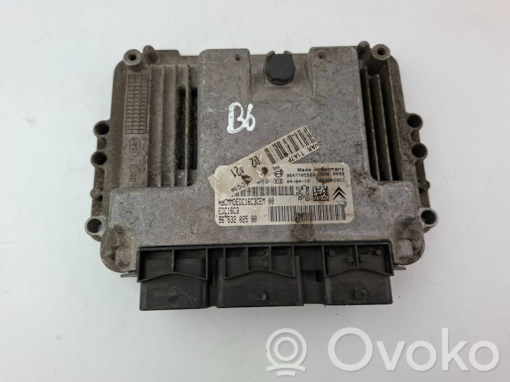 Peugeot 206 Engine control unit/module 