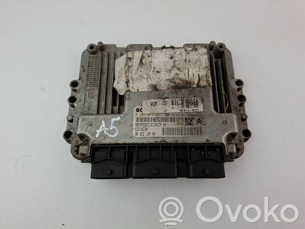 Peugeot 207 Engine control unit/module 