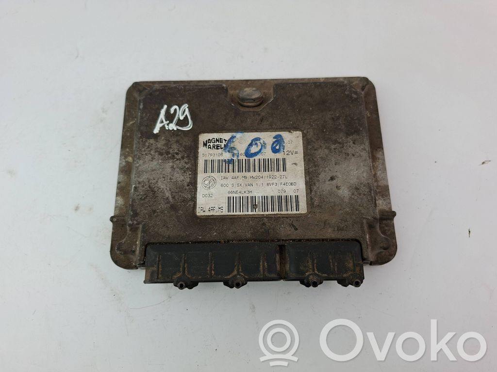 Fiat Doblo Engine control unit/module 