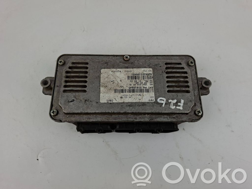 Fiat 500 LP gas control unit module 