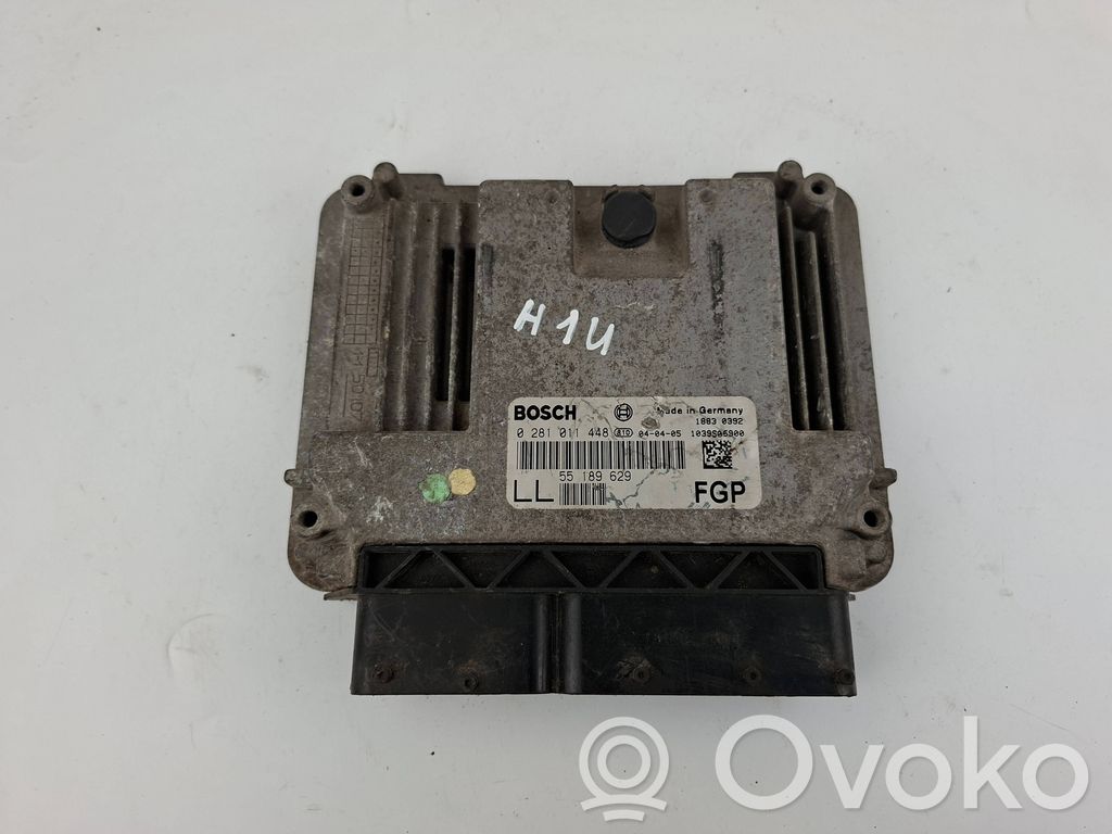 Opel Vectra C Engine control unit/module 