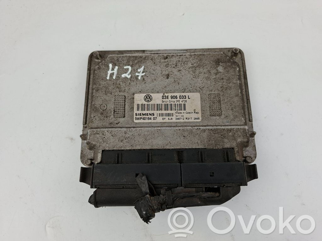 Volkswagen Polo Engine control unit/module 