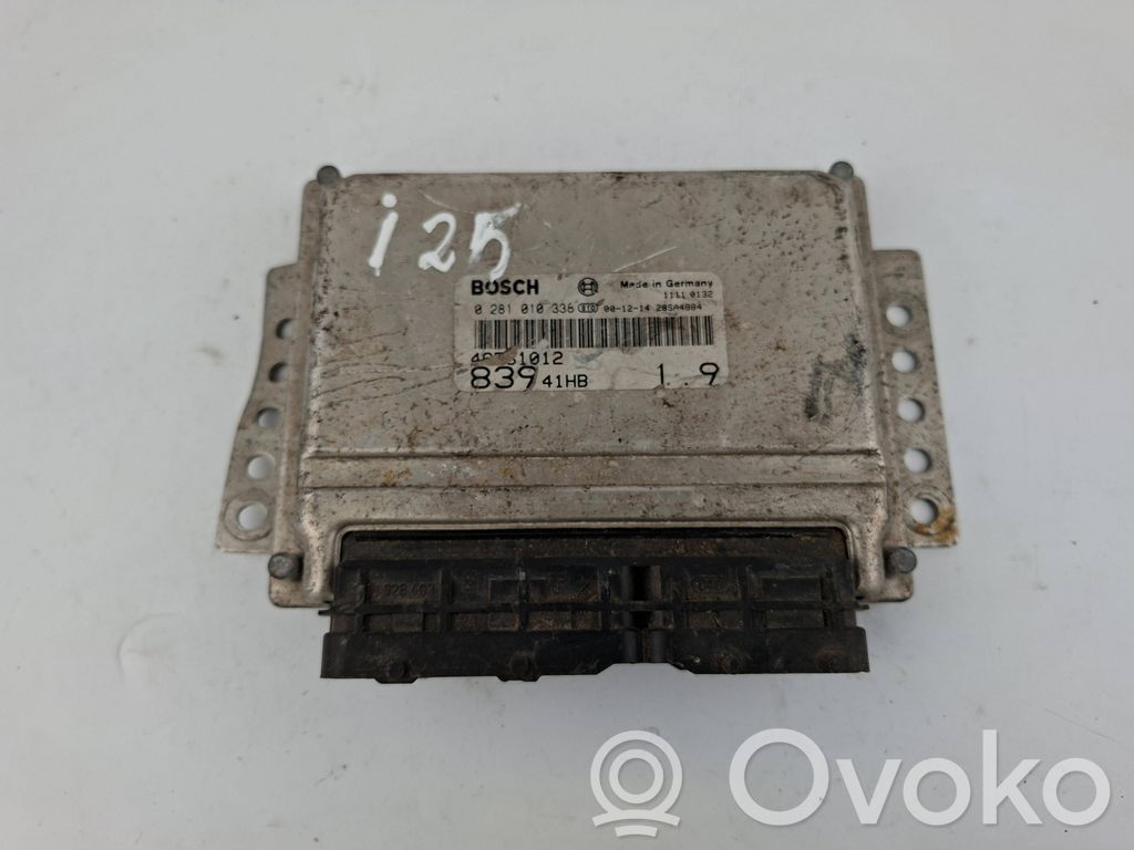 Engine control unit/module   46761012,0281010338