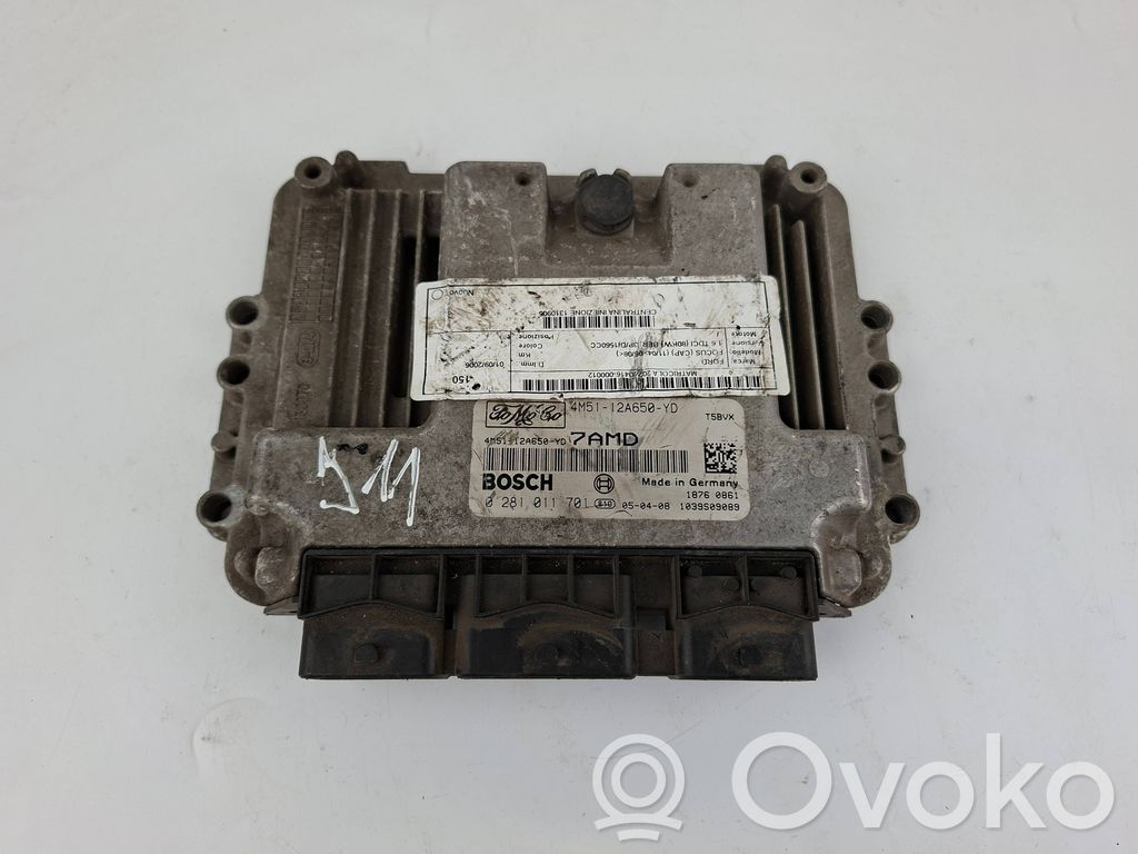 Engine control unit/module   4M5112A650YD,0281011701