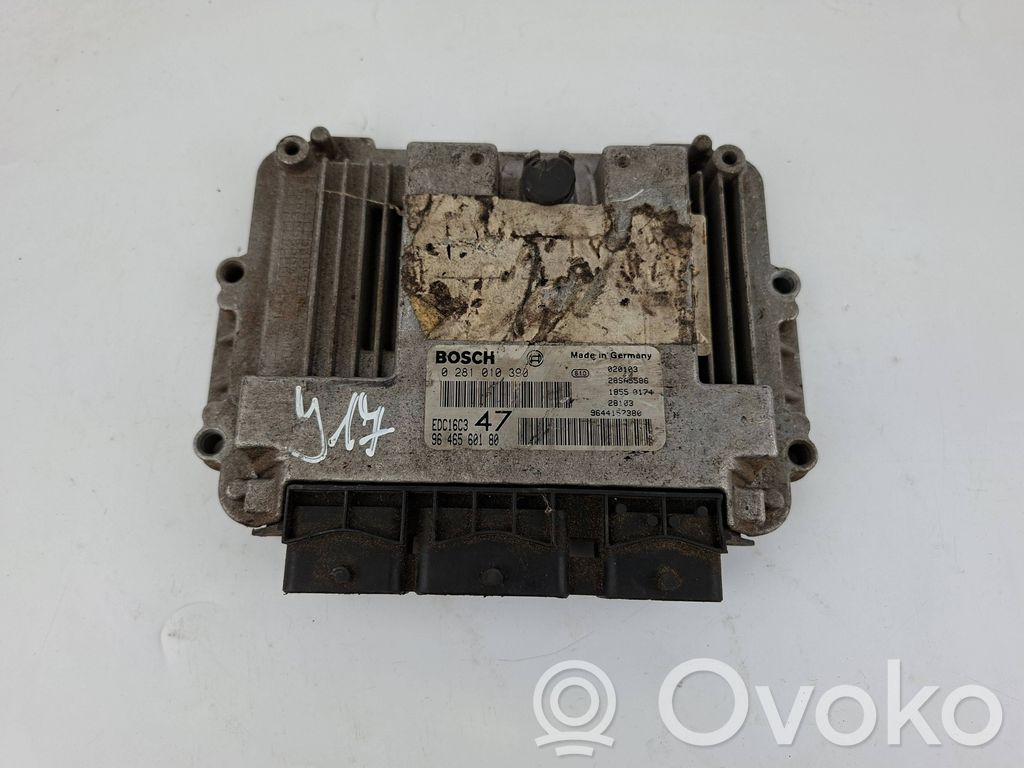 Peugeot 307 Engine control unit/module 