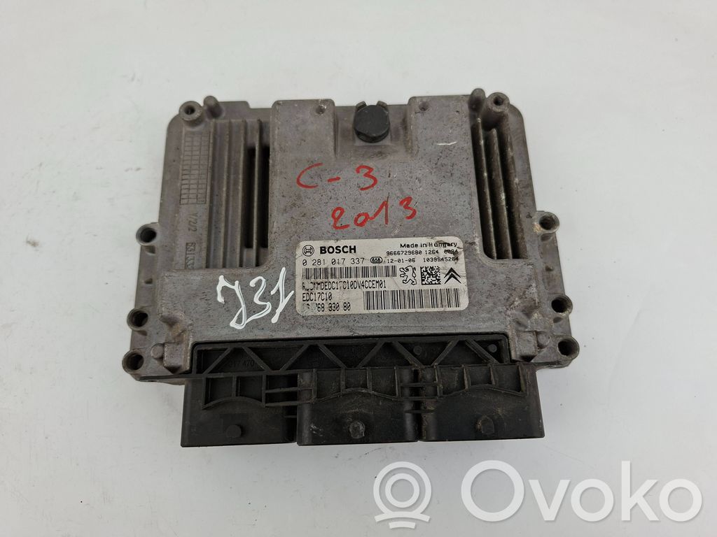 Citroen C3 Engine control unit/module 