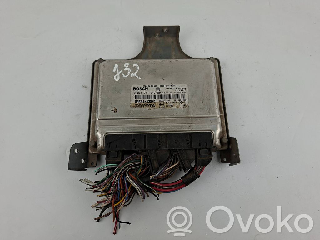 Toyota Yaris Engine control unit/module 