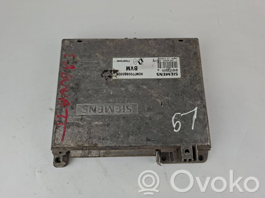 Engine control unit/module   7700873465,S101725111Q