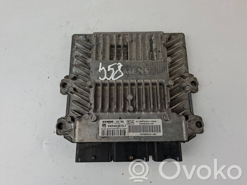 Peugeot 407 Engine control unit/module 