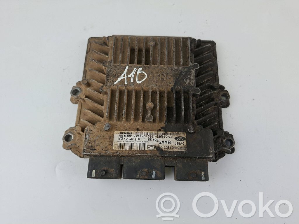 Engine control unit/module   3S6112A650LB,5WS40140DT