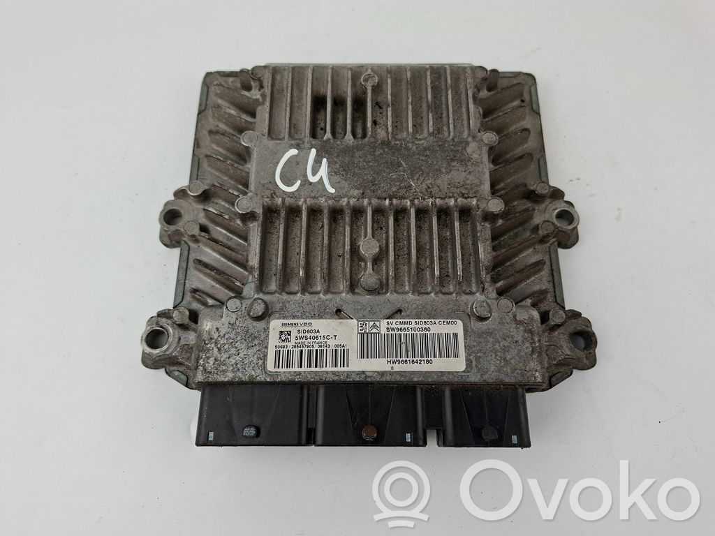Citroen C4 I Engine control unit/module 