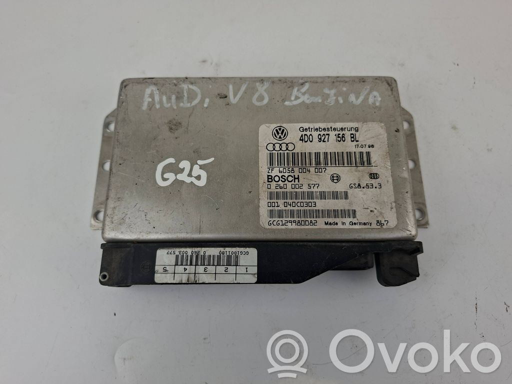 Gearbox control unit/module   4D0927156BL,0260002577