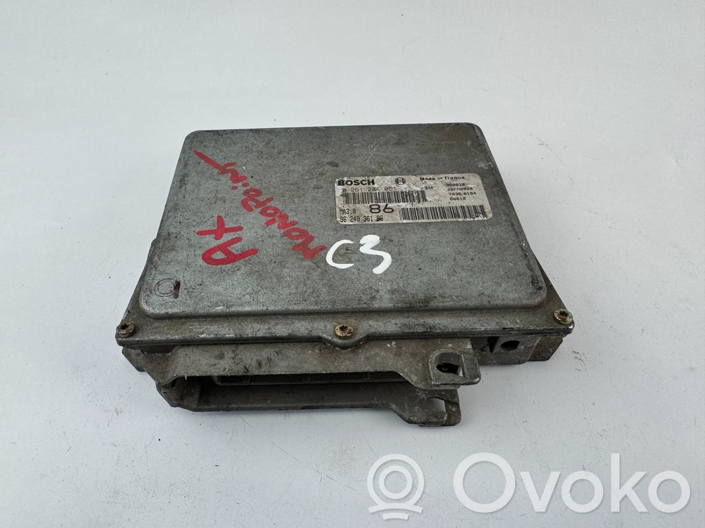 Peugeot 106 Engine control unit/module 