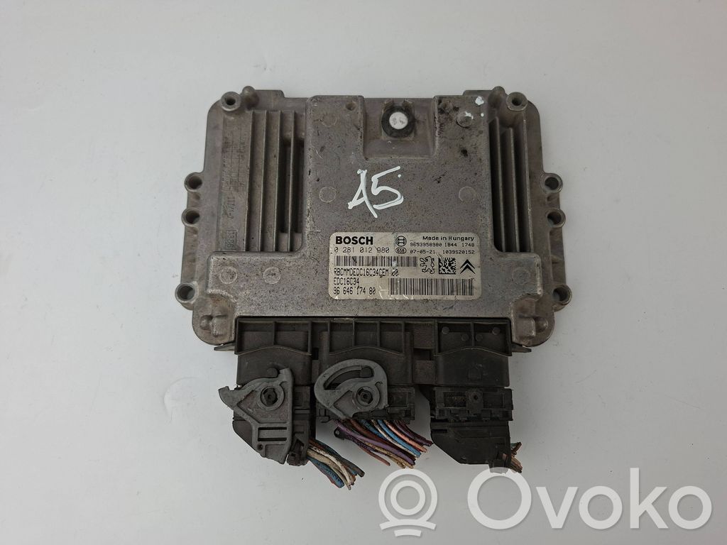 Citroen C4 Grand Picasso Engine control unit/module 