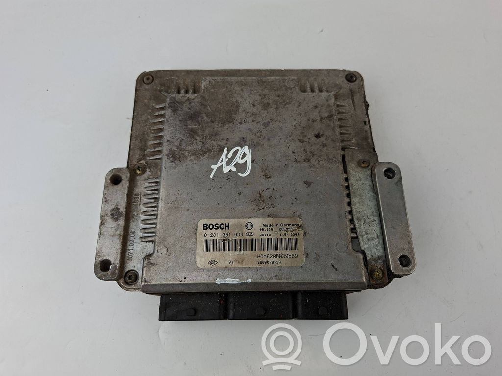 Renault Scenic II -  Grand scenic II Dzinēja vadības bloks 