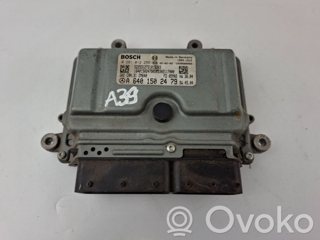 Mercedes-Benz A W168 Engine control unit/module 