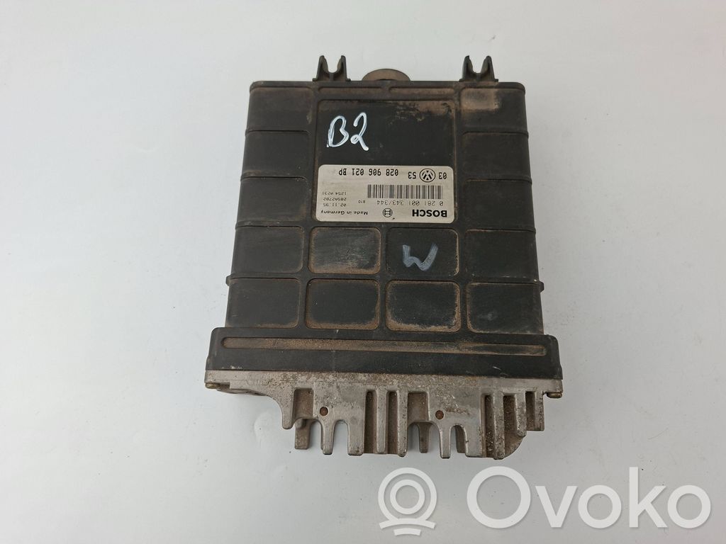 Engine control unit/module   028906021BP,0281001343
