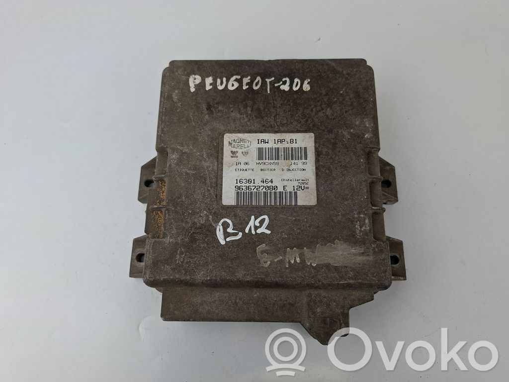 Peugeot 206 Engine control unit/module 