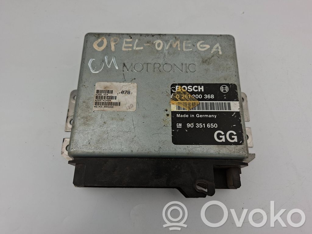 Opel Omega B1 Engine control unit/module 