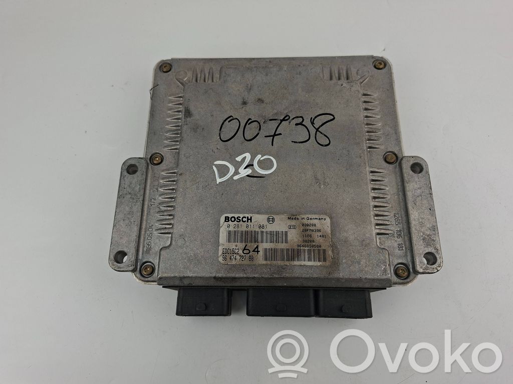 Peugeot 307 Unitate/modul de control motor 