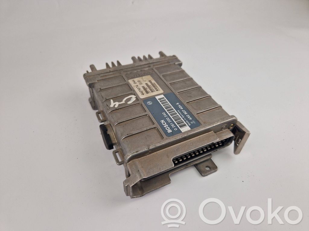 Unidad de control/módulo del motor   4A0907404A,0261200240