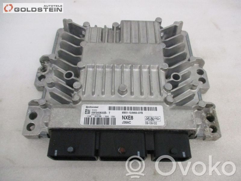 Engine control unit/module   8M5112A650AYB,5WS40833B,5WS40833B,8M5112A650AYB
