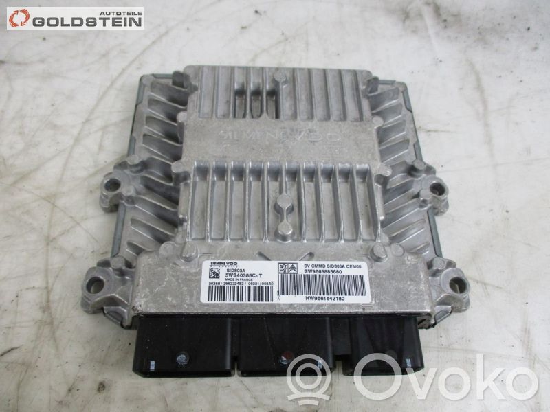 Engine control unit/module   9663885680,9663885680,9663885680