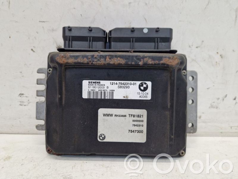 Mini One - Cooper Cabrio R52 Engine control unit/module 