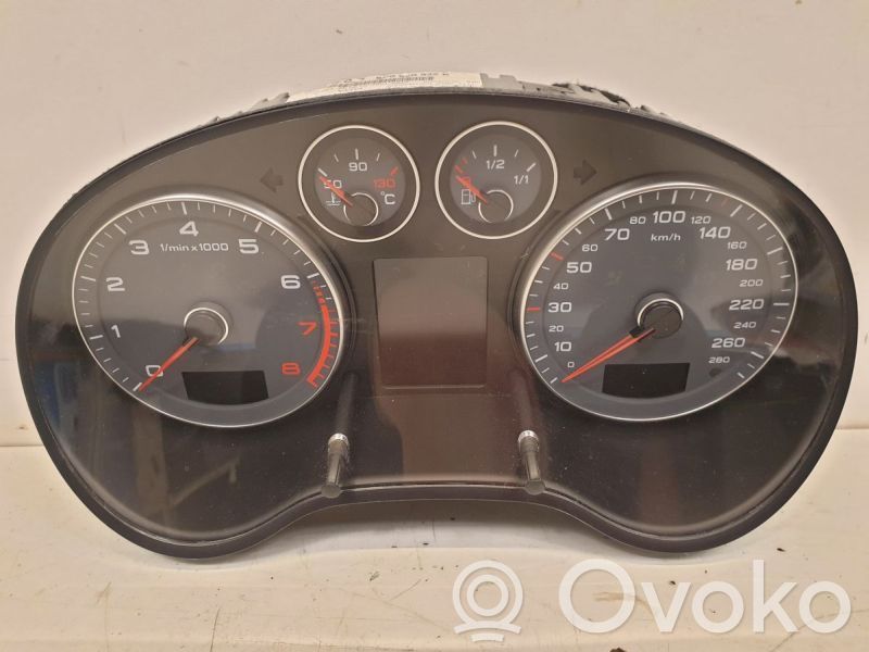 Audi A3 S3 8P Compteur de vitesse tableau de bord
