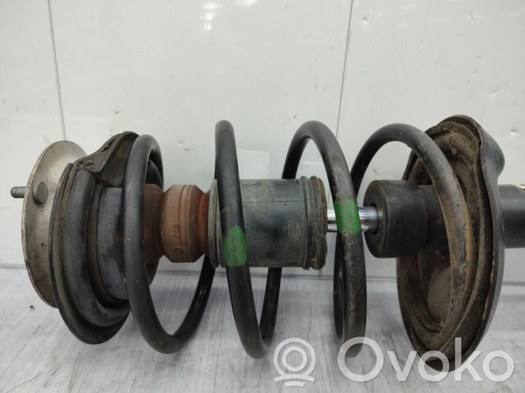 Front shock absorber with coil spring