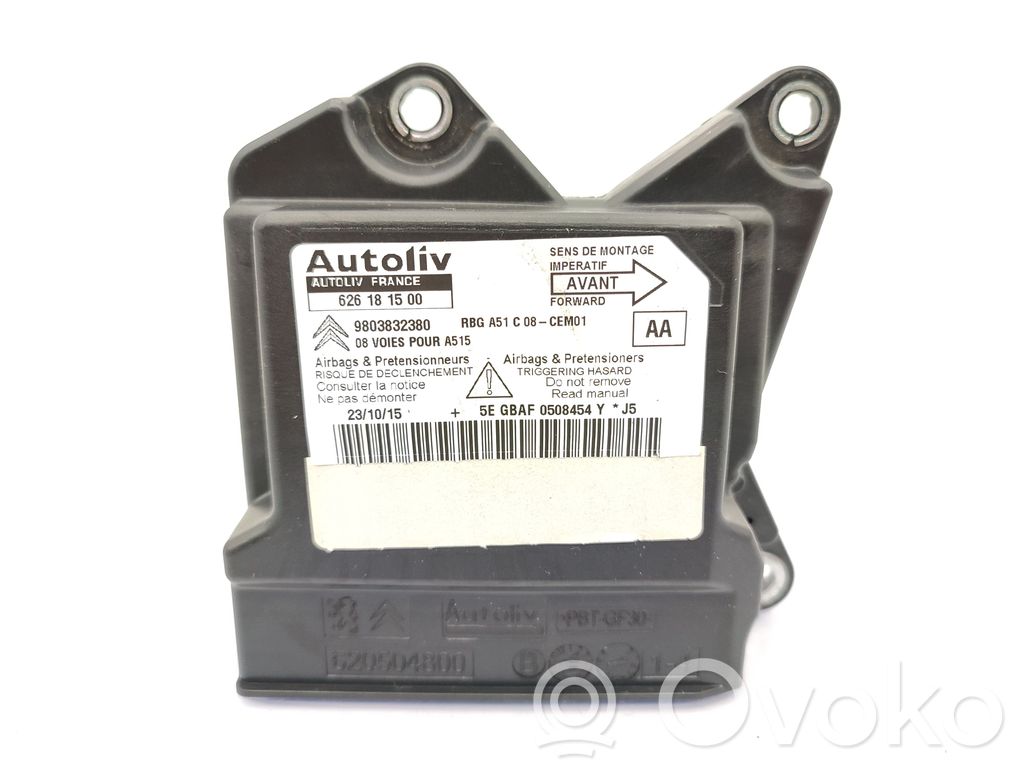 Airbag control unit/module   9803832380